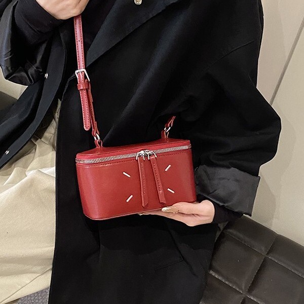 High End For Women New Autumn And Winter Versatile Diagonal Cross Exquisite Mini Handheld Box Small Square Bag