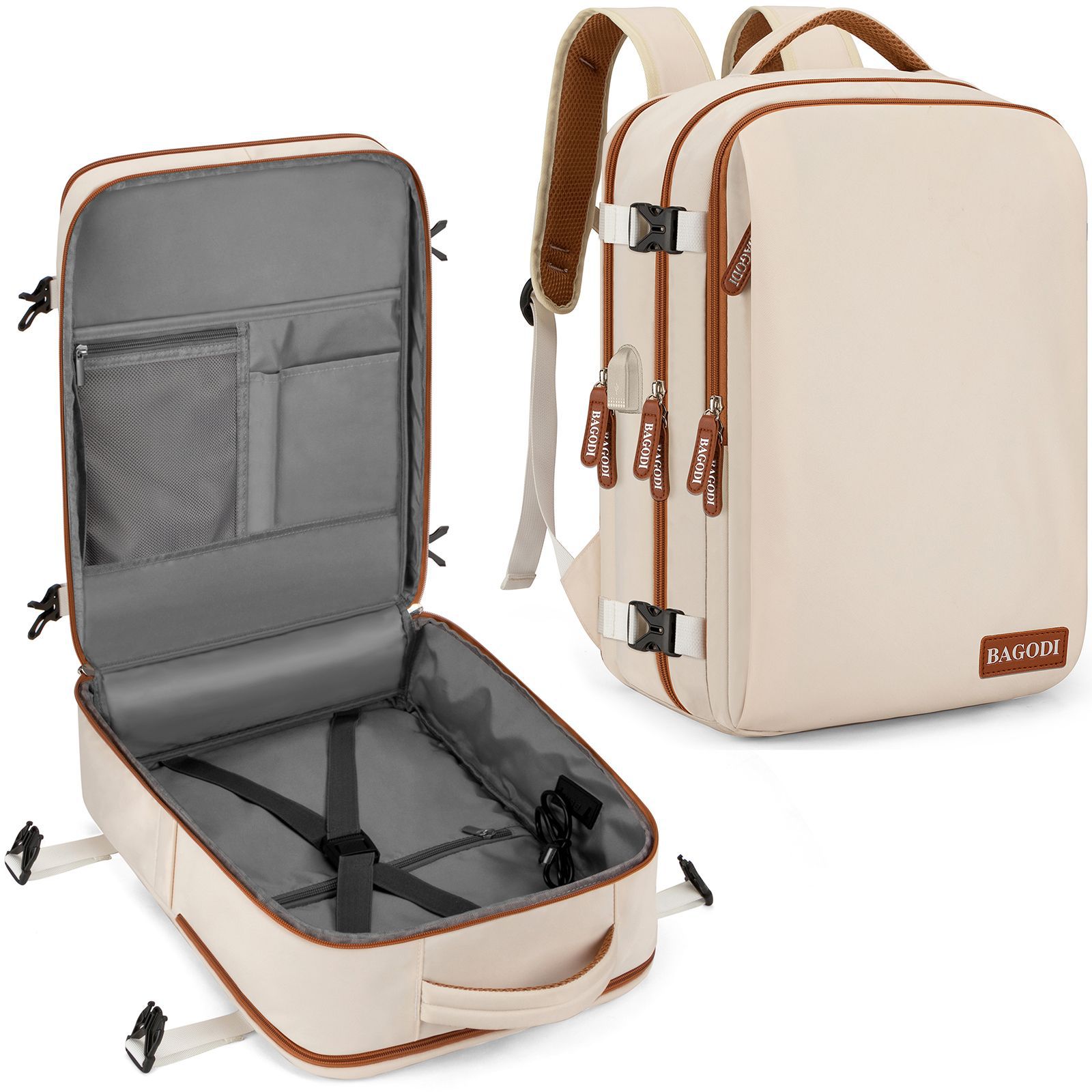 designer Free shipping Women's large capacity travel backpack Male college student schoolbag Fashion trend computer duffel bag 2025