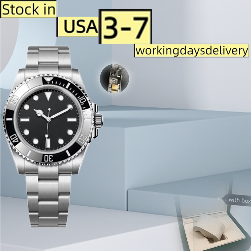 41mm watch ceramic bezel all stainless steel automatic mechanical movement sapphire men's watch orologio di lusso