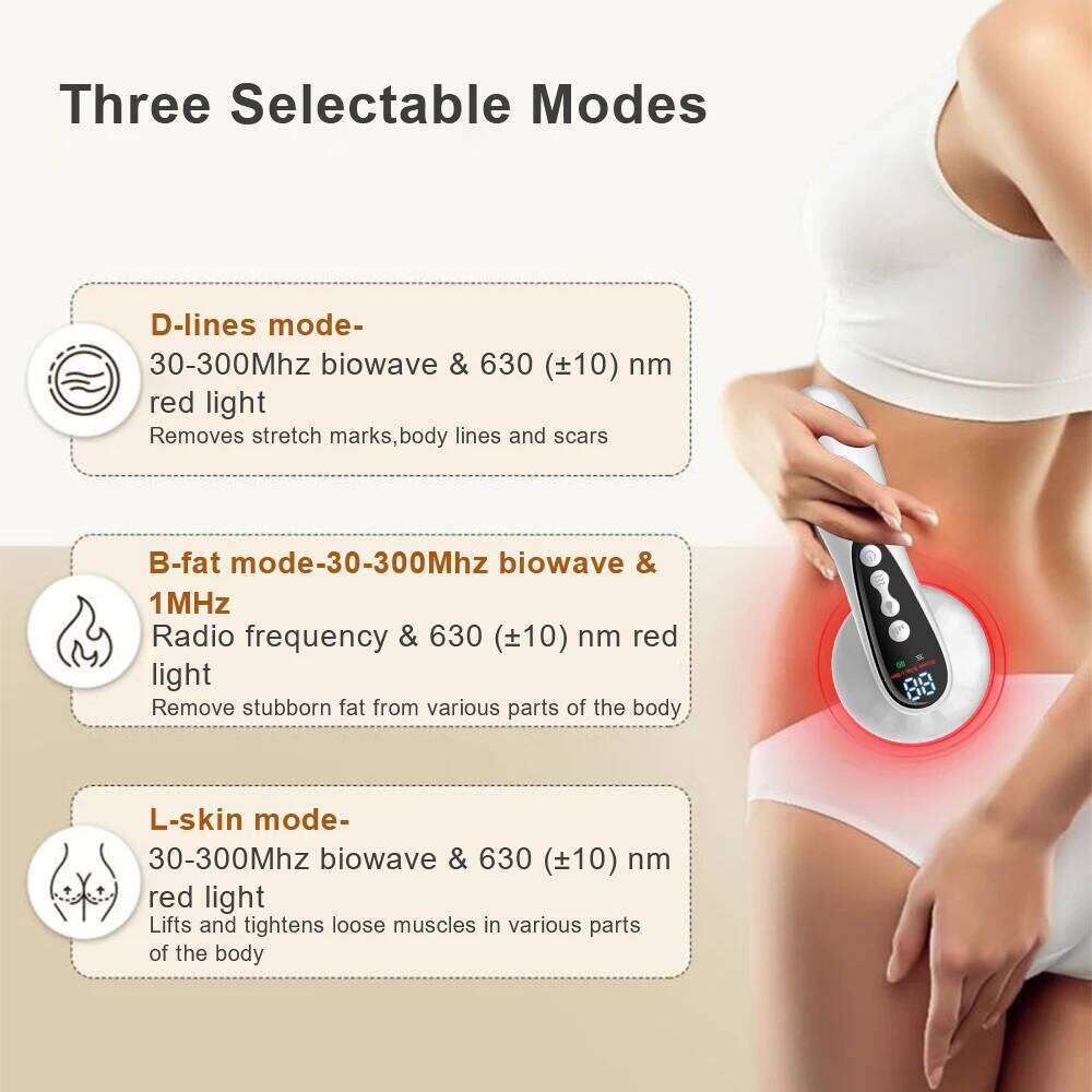 Electric Slimming Massage Fat Remover Vibrating Cellulite Massager Body Shaping Hine For Belly Waist Arm Leg Butt
