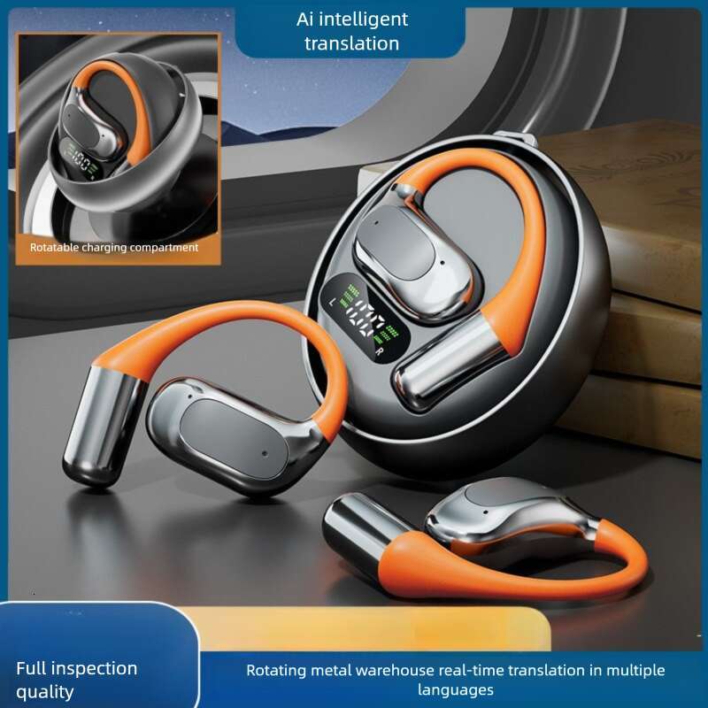 Famous Brand New M Smart AI Translation Non In Ear Hanging TWS Huaqiangbei Wireless Bluetooth Earphones