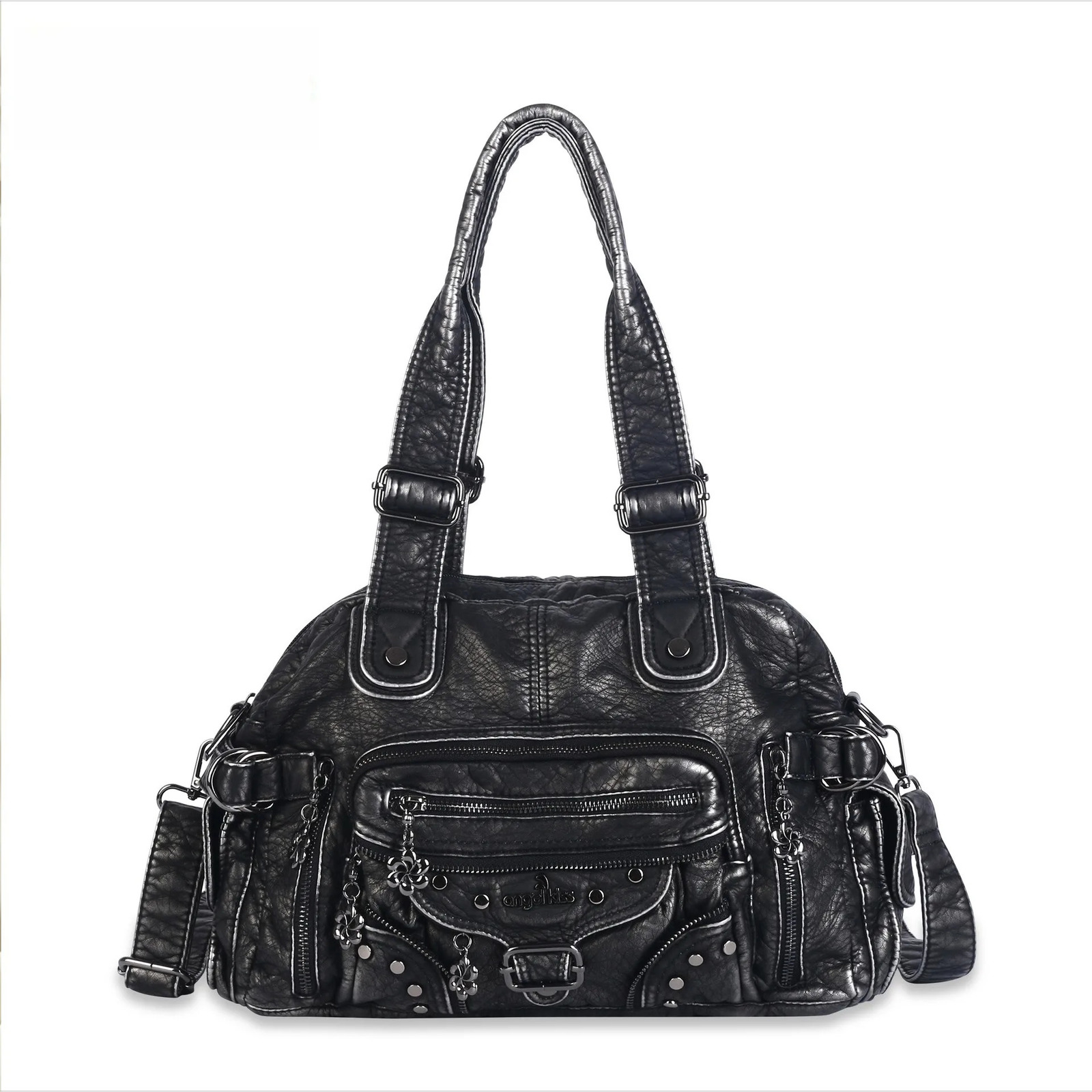 Women Handbags Fashion Shoulder Bag Large Black Tote Tophandle Shopping Pack Multiple Pockets Satchel Lady Hobos Big Purse 251031