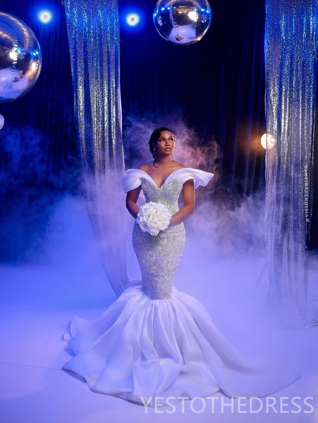 2026 Aso Ebi Mermaid Wedding Dress For Bride Bridal Gowns Lace Off Shoulder Crystals Rhinestones Appliqued Beaded Lace Crystals Wedding Gowns for Blac