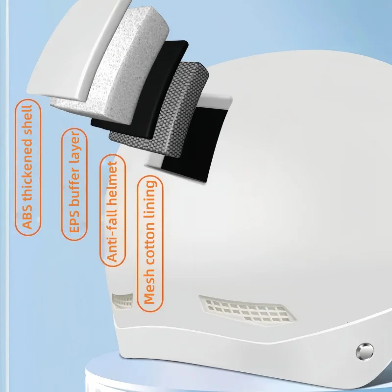 Motorcycle helmet men classic retro scooter vintage half helmet ultra light bike motorcycle helmet 251103