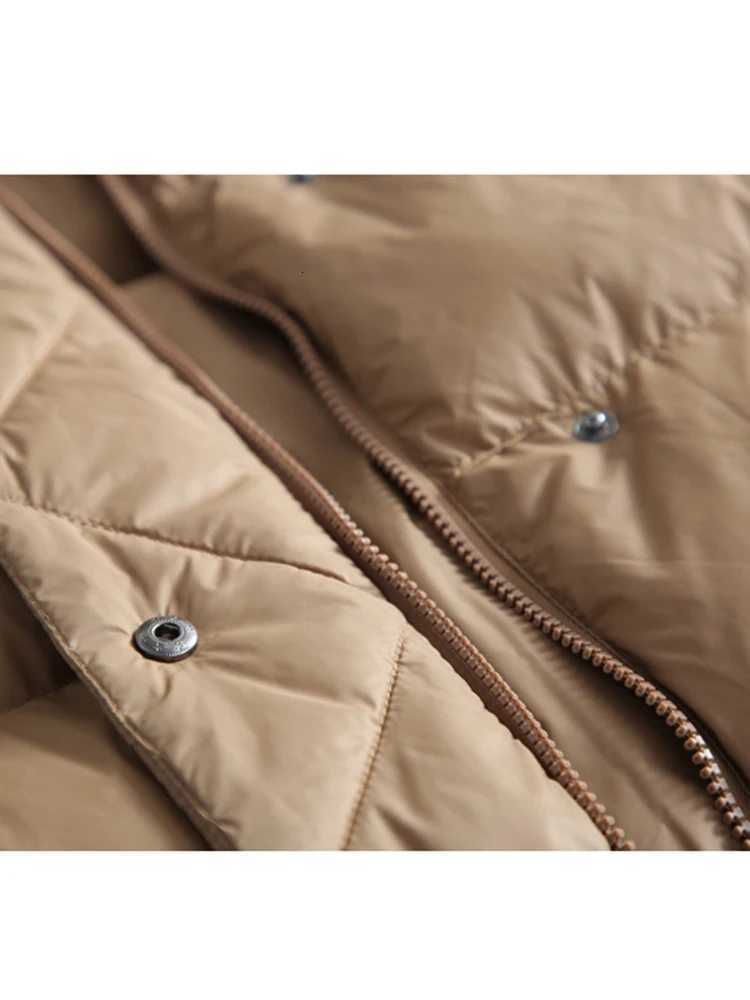 SEDUTMO Winter Duck Down Coat Women Quilted Oversize Fashion Warm Jackets Pocket Autumn Casual Black Parkas ED1940T251105