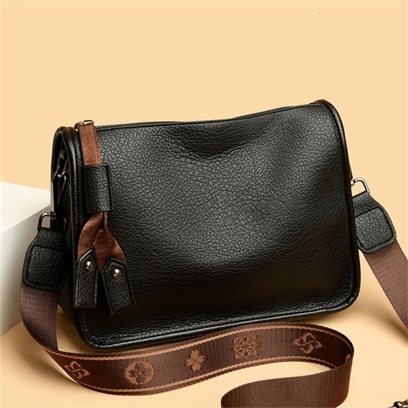 High Quality Genuine Leather Women Tote Bag Soft Cowhide Ladies Shoulder Crossbody Bags 2024 Fashion Messenger Sac 251027ww