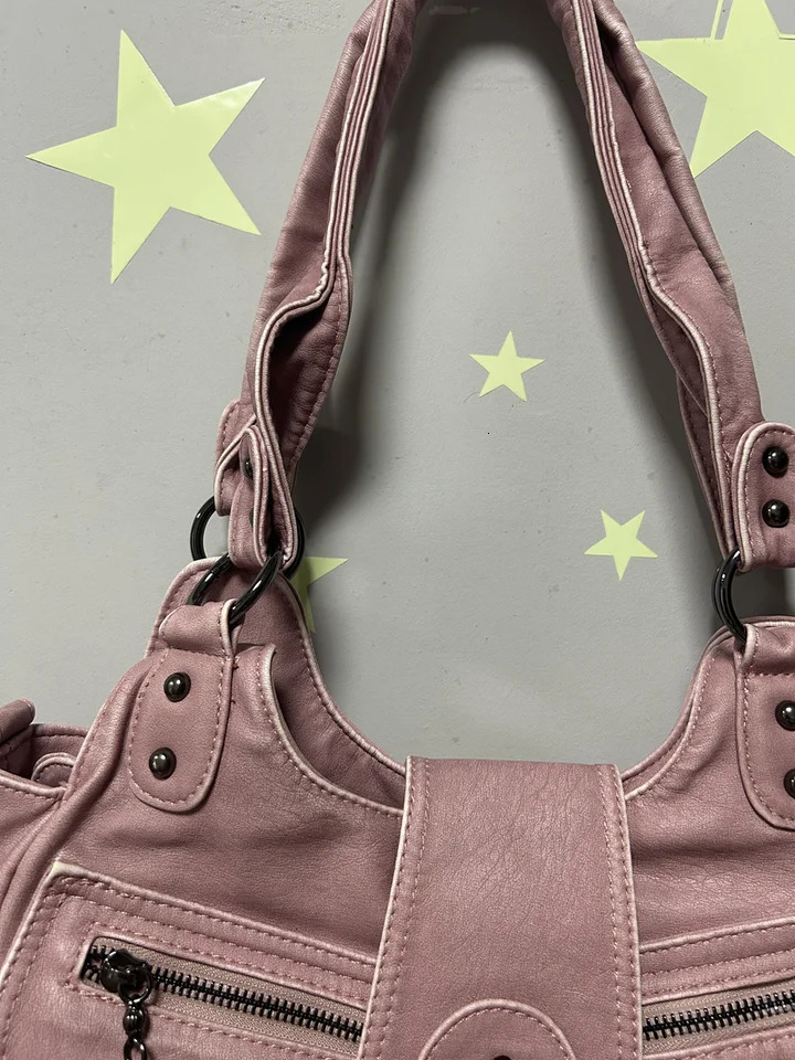 Angel kiss Women Handbags PU Shoulder Bag Satchel Tophandle Shoulder Bag Fashion Dumpling Pack Multipockets Shoulder Bags 251031