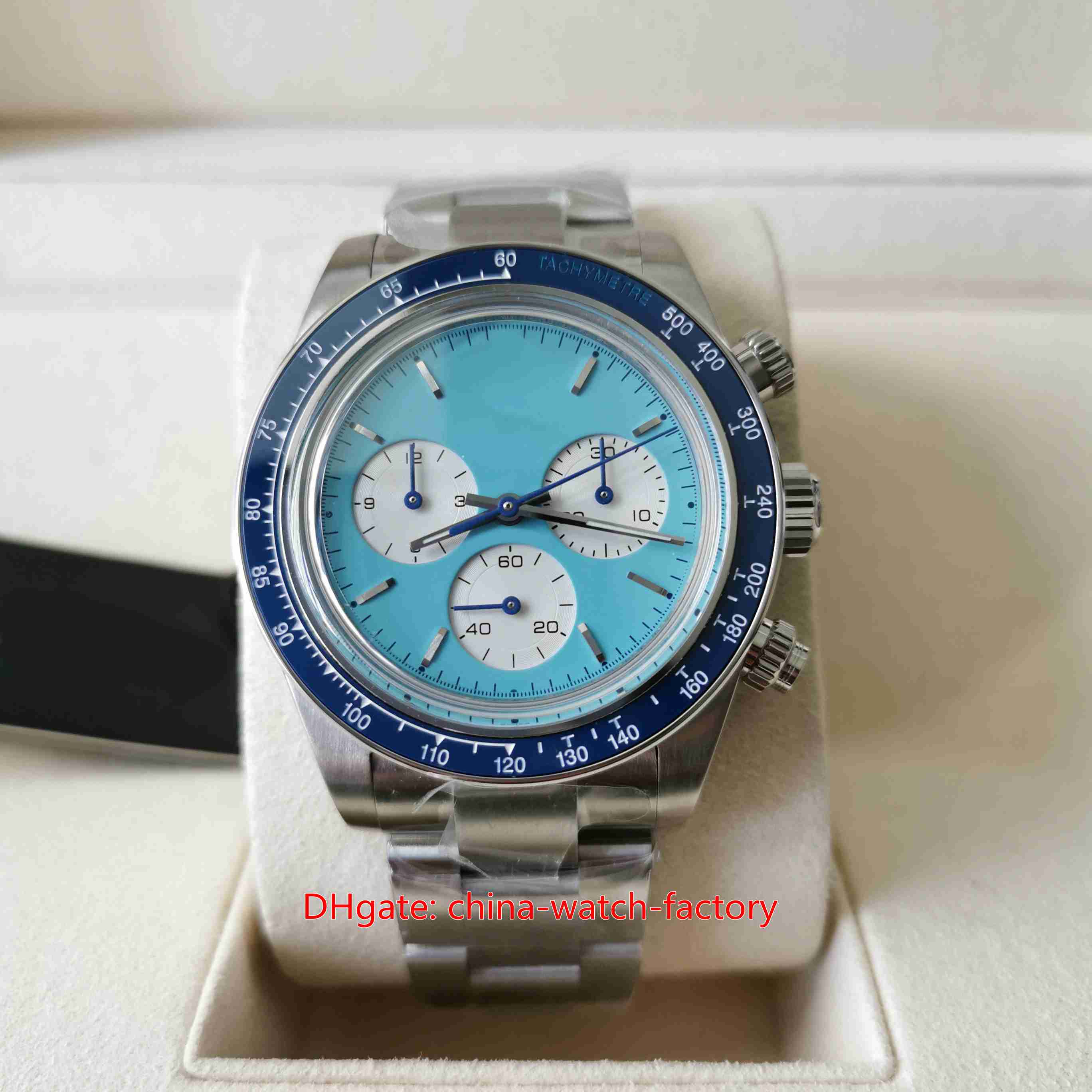 ADG Artisans de Geneve Mens Watch Super Factory 40mm Cosmograph CAL.4130 Chronograph Stopwatch Ceramic LumiNova Watches Mechanical Automatic Men's Wristwatches