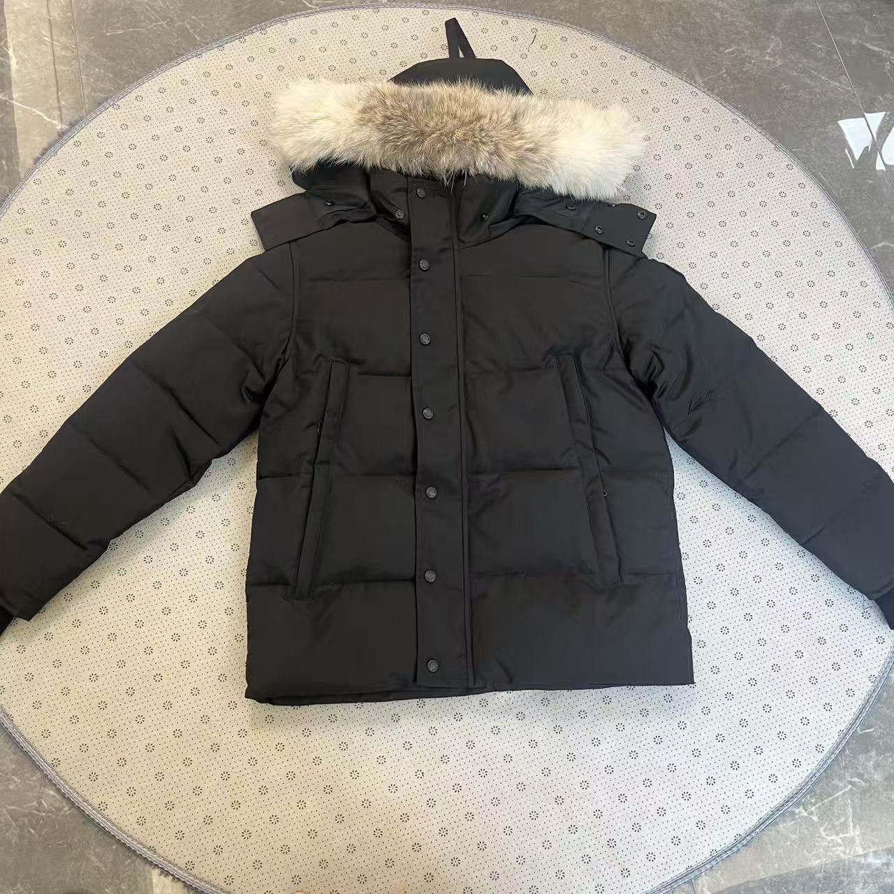 Winter Men Down Jackets Fur Homme Outdoor Windbreaker Outerwear Hooded Fourrure Manteau Coat Hiver Parka Doudoune