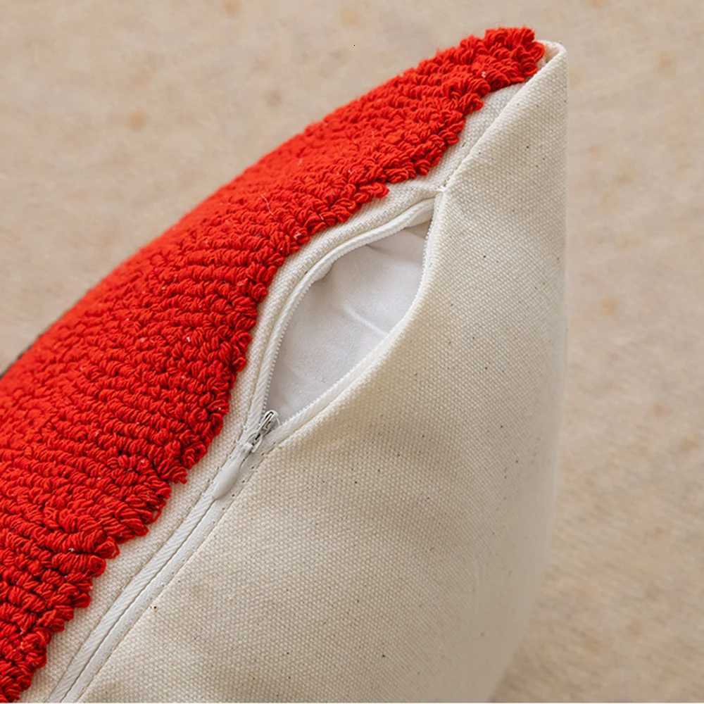 Christmas Embroidery Throw Pillowcase Cojines Canvas Headboard Pillowcases Holiday Decoration Home Sofa Cushion Covers 45x45cm Y251105