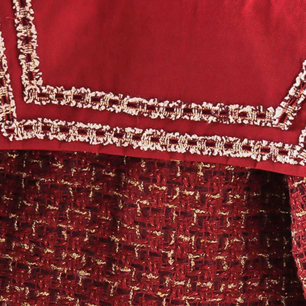 Melario Fashion Kids Girls Princess Plaided Clothes Set Autumn Baby Children Long Sleeve Coat OutwearTank-Dress 2pcs Sweet Suit Y251105