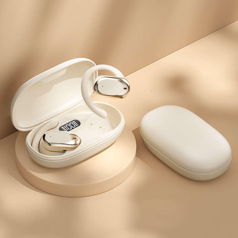 Famous Brand Smart AI Translation M Non In Ear Open Ear Digital Display Air Conduction OWS Bluetooth Earphones