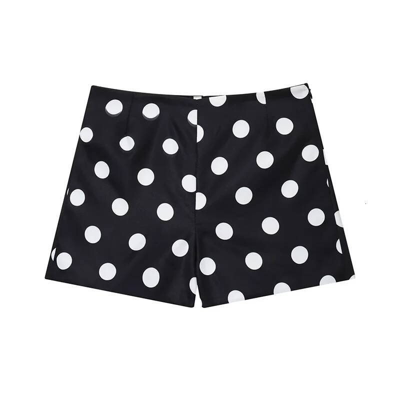 winter jacket women Women Fashion Polka Dot Printing Vintage High Waist Casual Loose Shorts Summer 2025 Female Holiday Short Pants