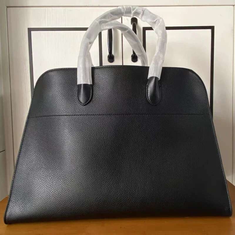 Real Leather Women Margaux 15 Handbag Large Capacity Fashion Shopping Tote Bag High Quality