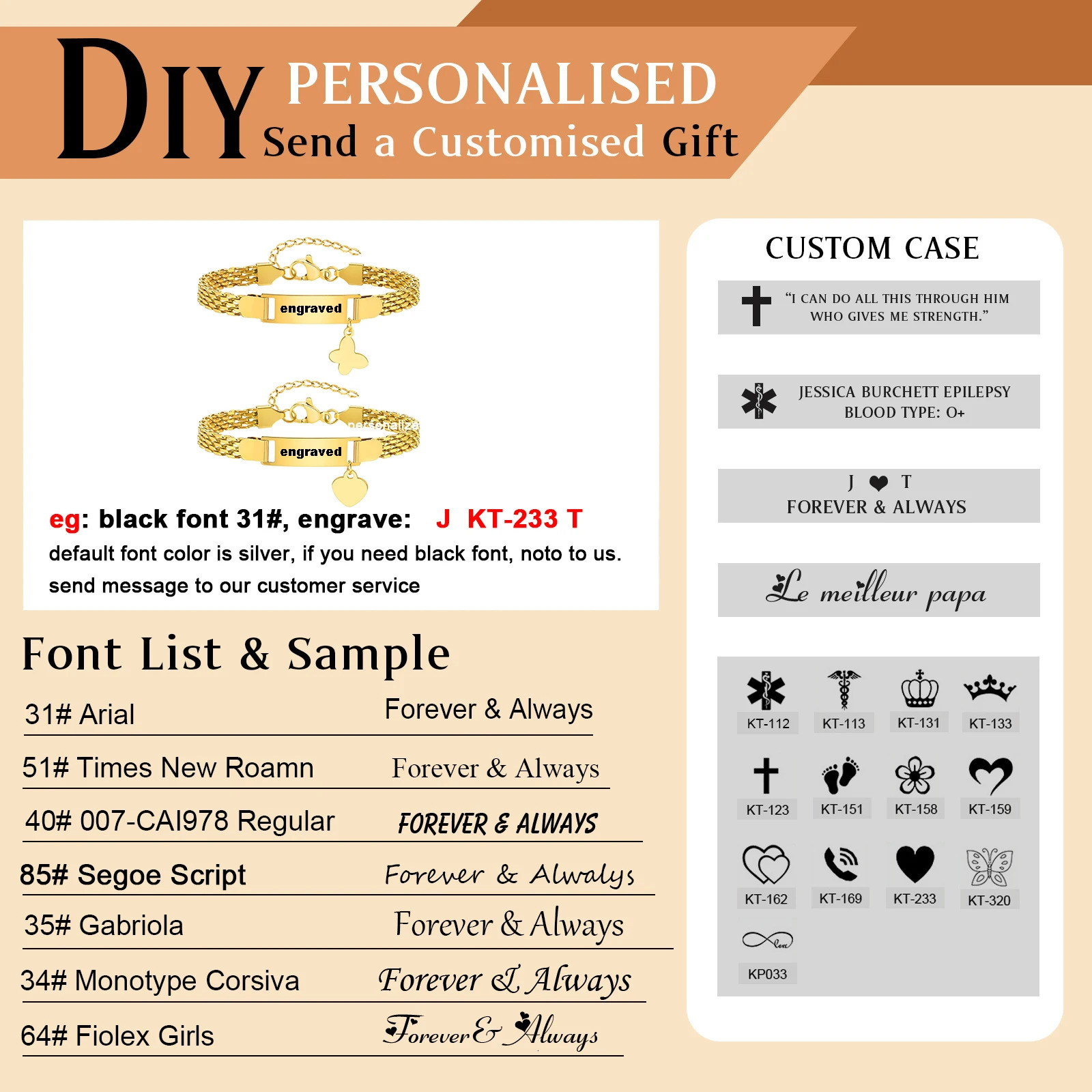 Free Custom Bracelet For Baby Engravable Butterfly Heart Name Bracelets Personalized Stainless Steel Mesh Chain Adjustable 250327