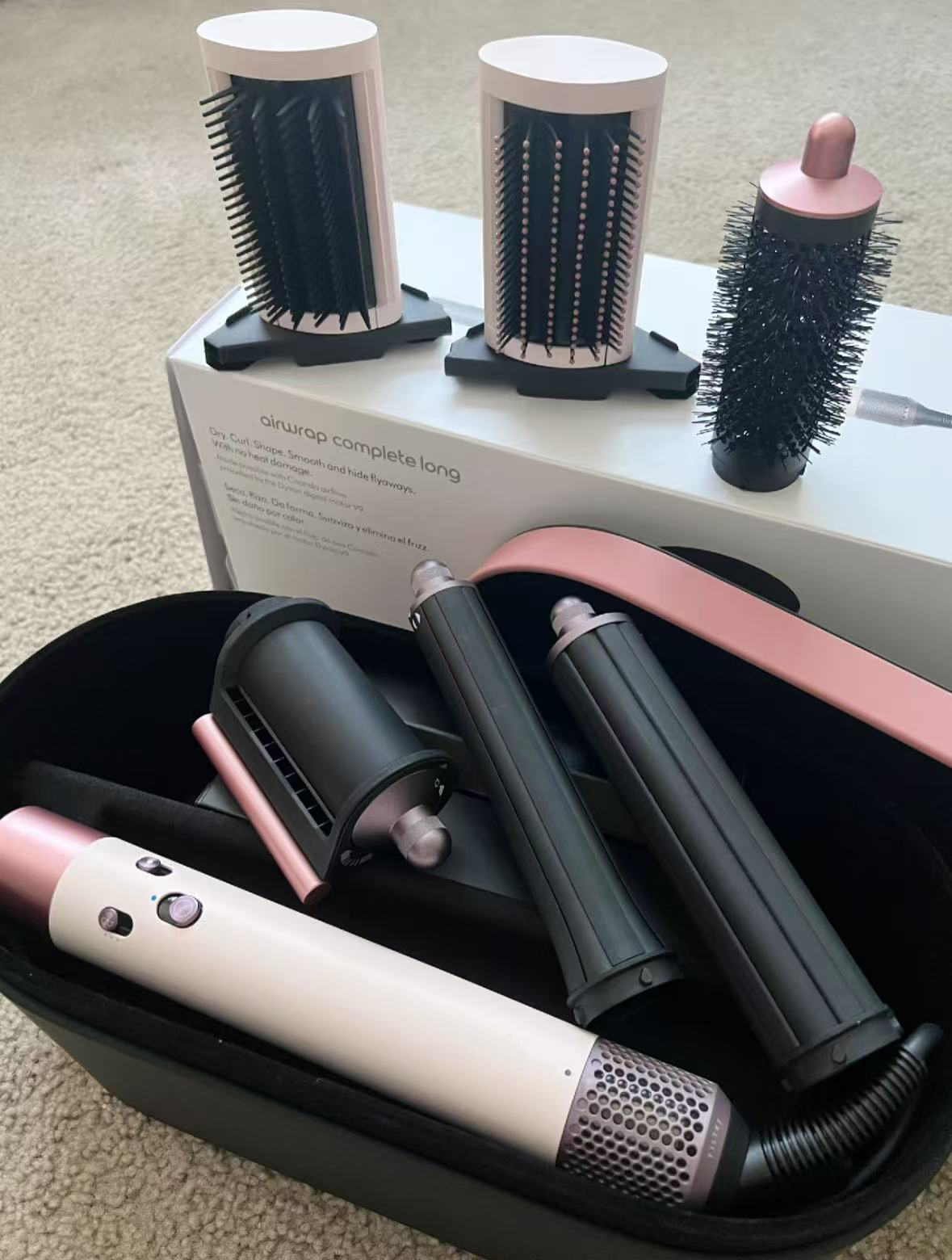 10A Electric Hair Curler Designer Curling Irons Women Professional Hair Tool Home Travel 7in1 with box