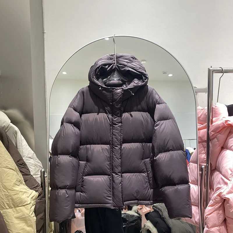 Hooded Down Jacket 2025 New Winter Thickened Down Jackets Women Temperament Women Down Jackets White Duck Down Womens Coat H573T251105
