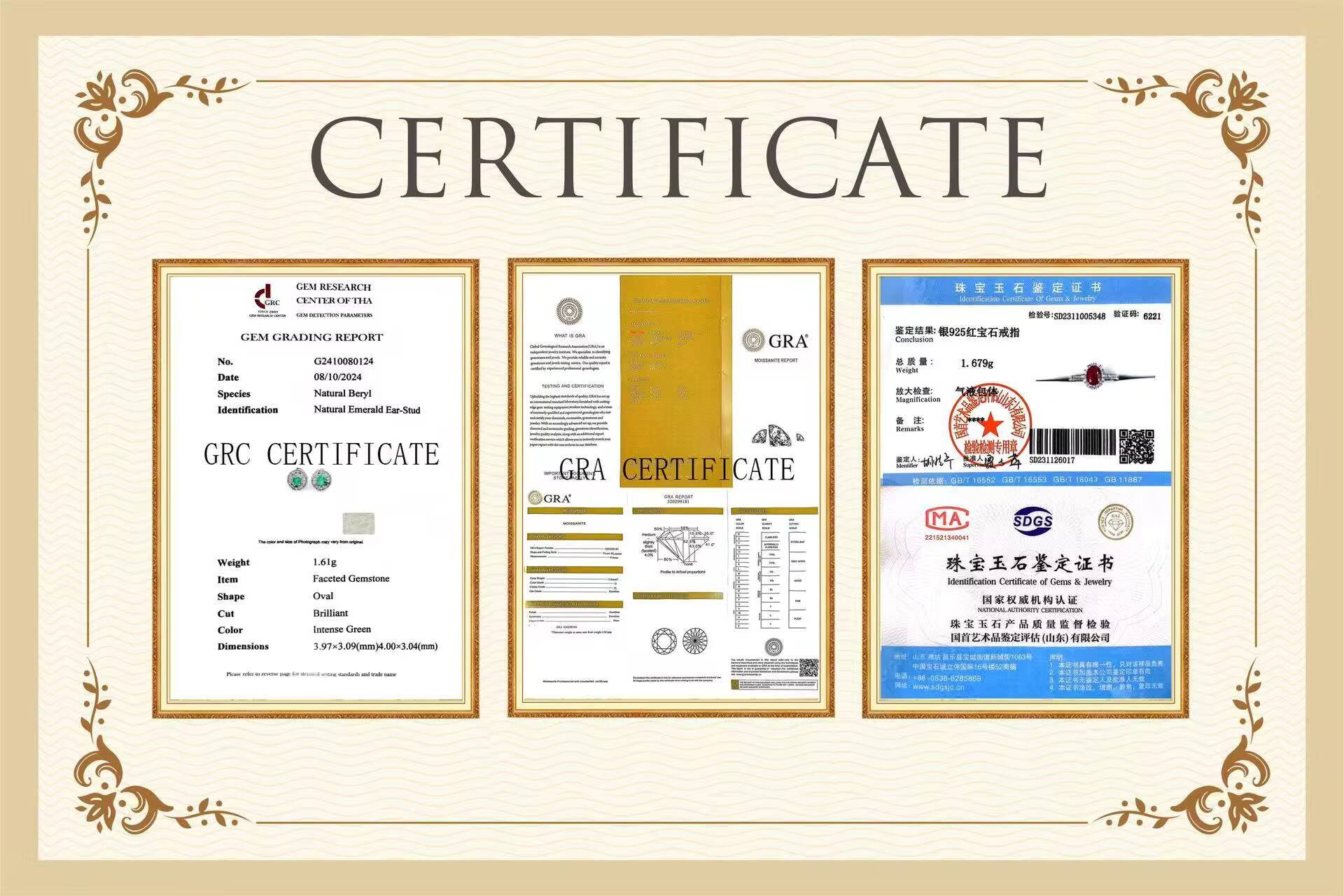 Luxury Womens 925 Sterling Silver Oval Cut Natural Morganite Ring Classic for Engagements Gifts New