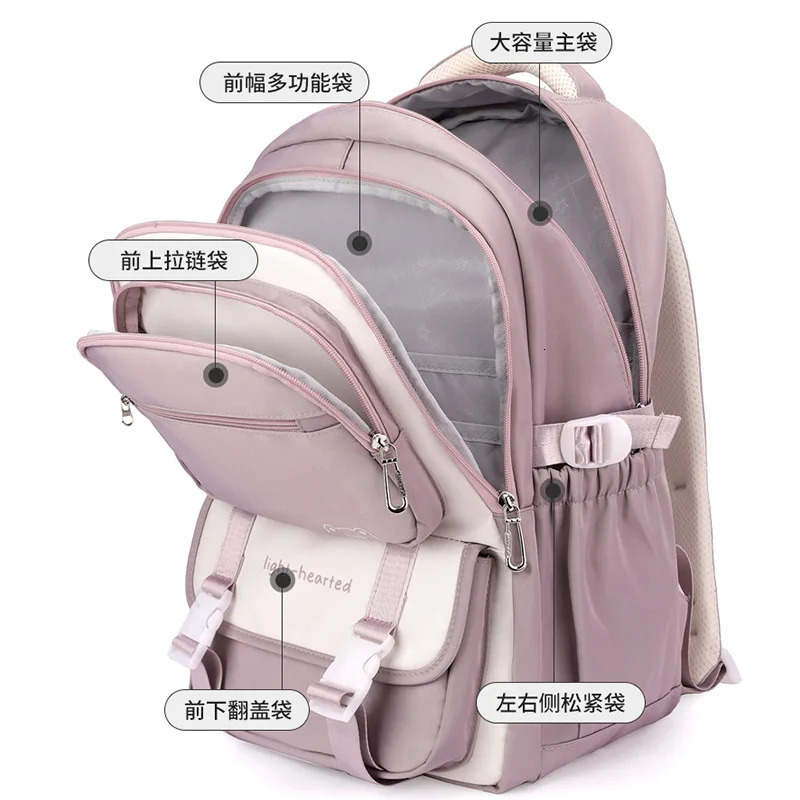 Waterproof light Weight Backpacks School Bags for women Fashion travel bag printing School Backpack mochila infantil 251104