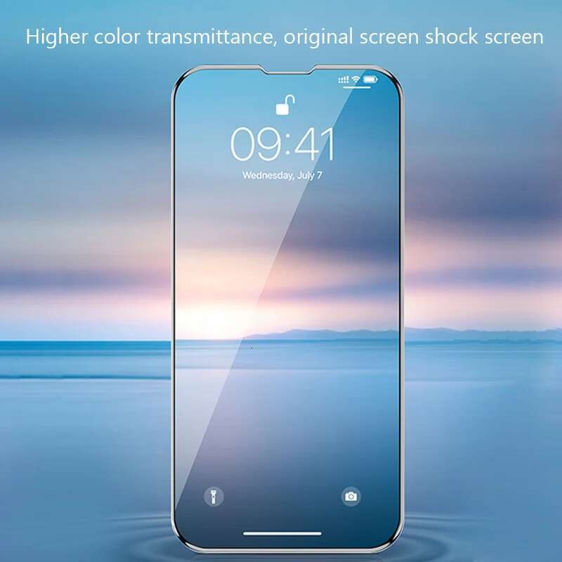3PCS Tempered Glass 13 12 11 16 Pro Mini Screen Protector for iPhone X XS Max XR 7 8 14 15 Plus SE 2020
