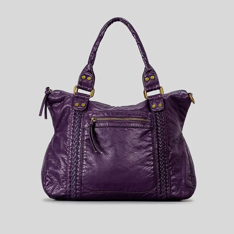 Y2K Spicy Single Shoulder Cross Bag Vintage Leather Motorcycle Bag Large Capacity Bag 250402