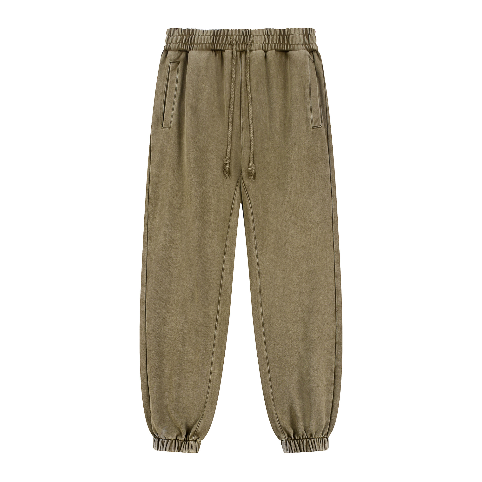 BLNCG Men's Reverse Dyed Sweatpants, 100% Cotton Retro Style, Customizable Colors, Oversize Fit, Ideal for Streetwear Lovers-GWKL-11