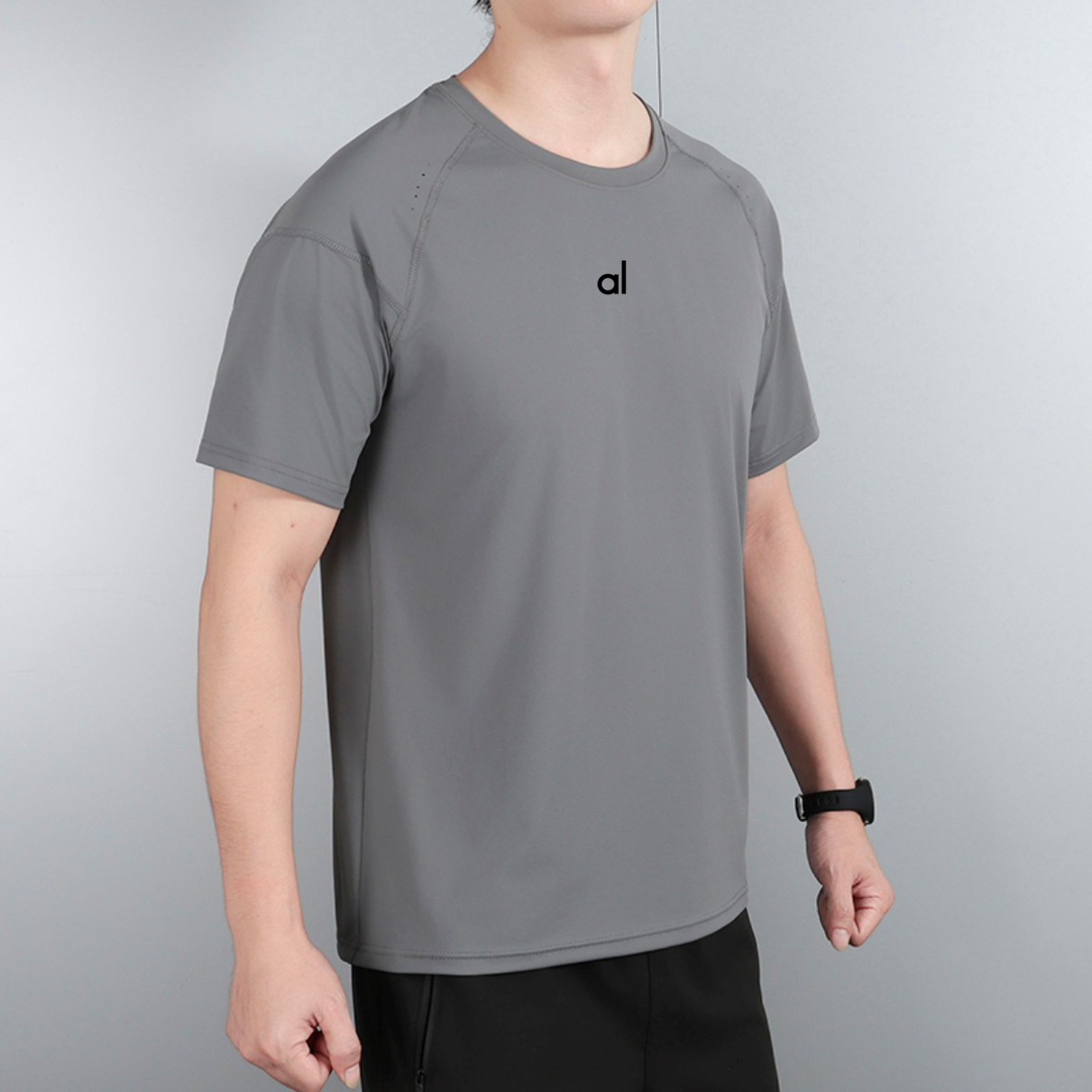 designer t shirt fitness workout crew neck blouse short sleeved summer gym clothes football basketball running training black shirt