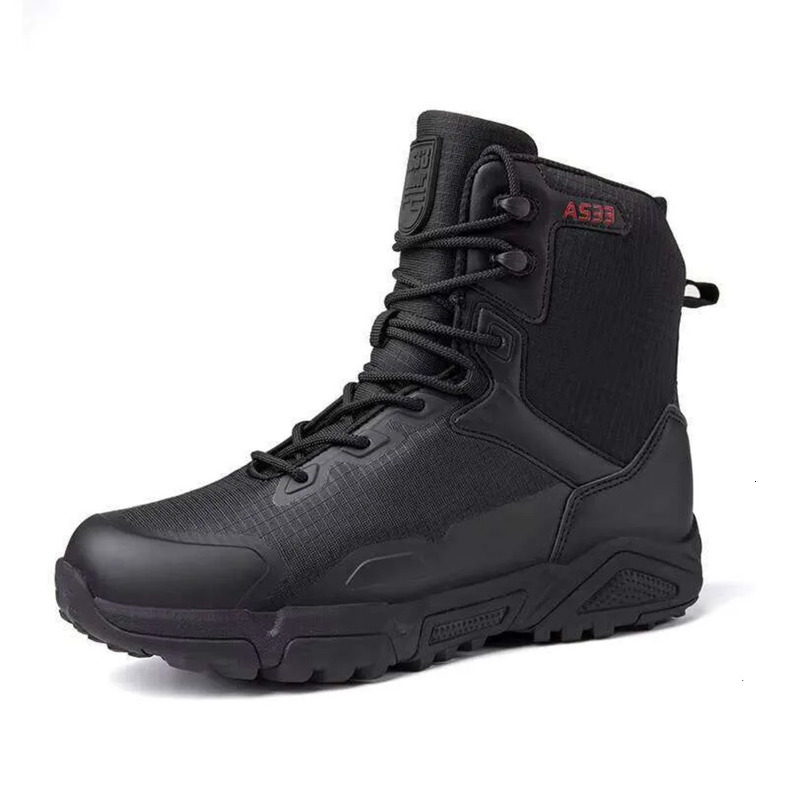 Men's High Cut Outdoor Hiking Boots Microfiber Leather Mens Tactical Trekking Custom-Made Shoes For Outdoor Adventure Daily Use
