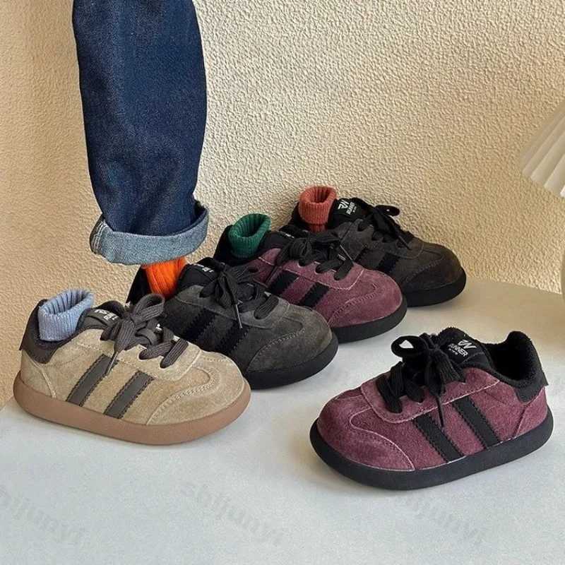Children Baby Casual Sneakers 2025 Autumn Fashion Kids Sport Shoes Girls Boys Comfortable Anti Slip Stripe Outdoors Running ShoeT251105
