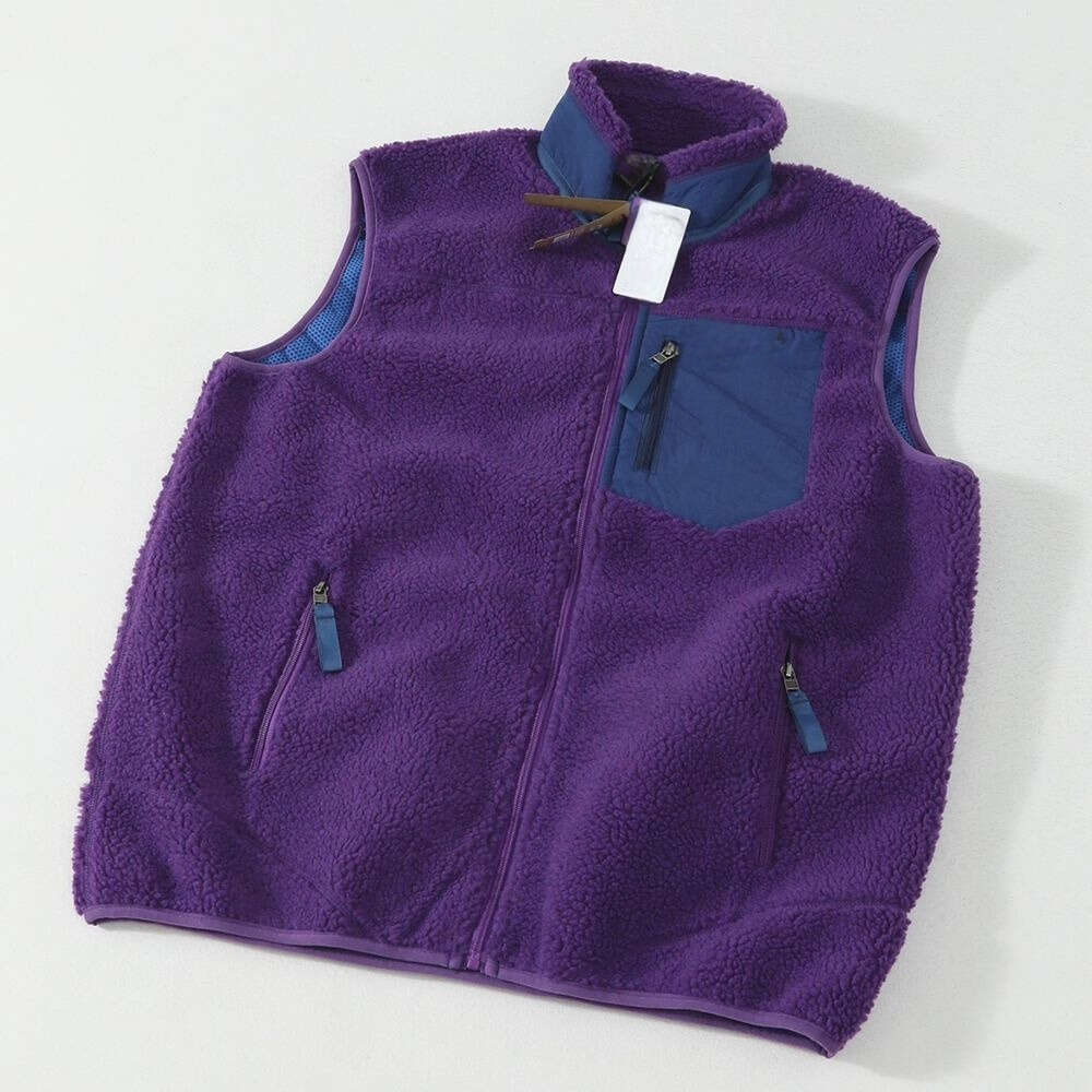 Patagonialy Luxury Jacket Fleece Zip Up Jacket Designer Thick Warm Down Coat Classic Retro Antumn Unisex Model Lamb Cashmere Luxury Fashion Outerwear Coats 7Ec