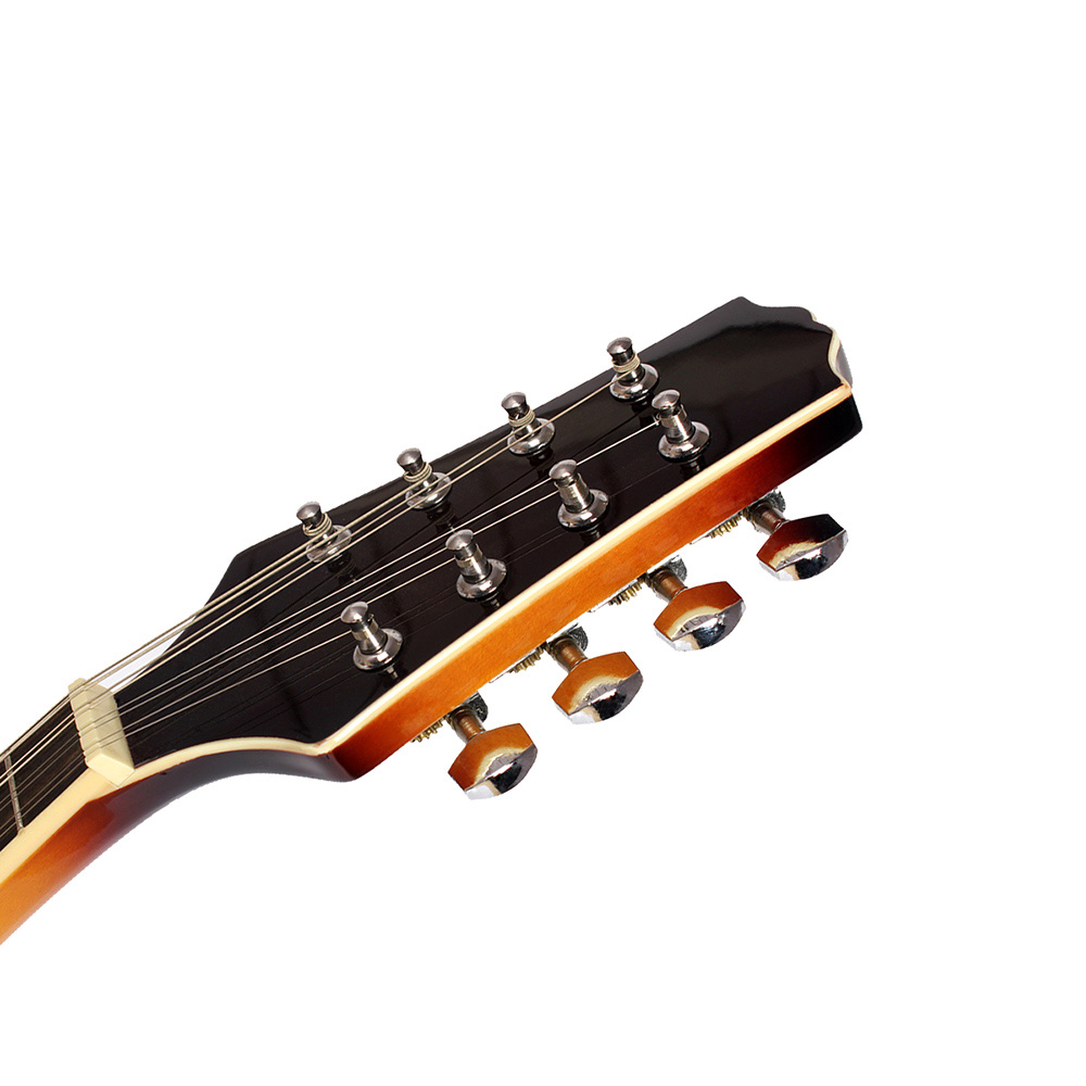 Wholesale Hot Sale Handmade Sunset Color Professional Stringed Instrument 8-string Mandolin