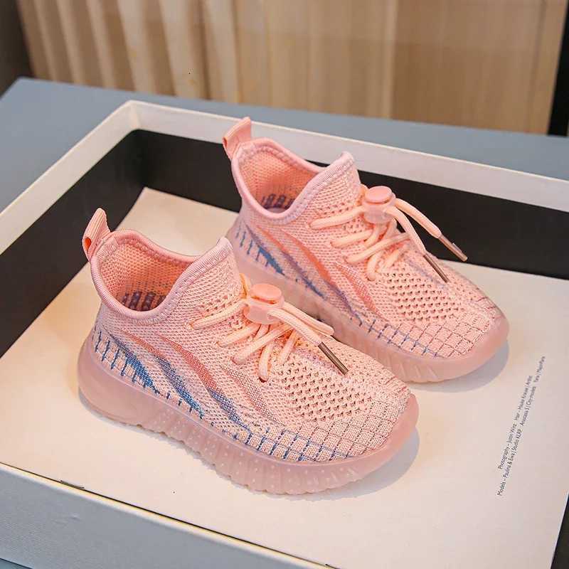 ChildrenS Iightweight Casual Coconut Shoes Woven With Rubber Soles For Babies Boys And Girls Non Slip Outdoor Sports Mesh BreT251105