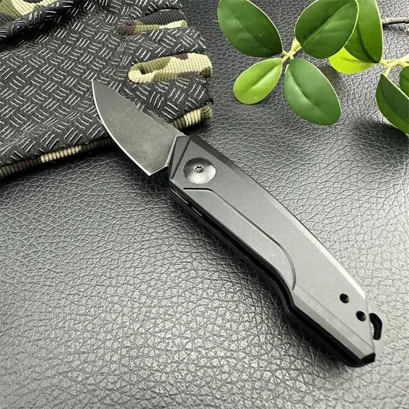 Ks 7250 Launch 9 Pocket folding Knife 8Cr13Mov steel blade outdoor tactical military hunting knife EDC pocket knife mens giftZ250403