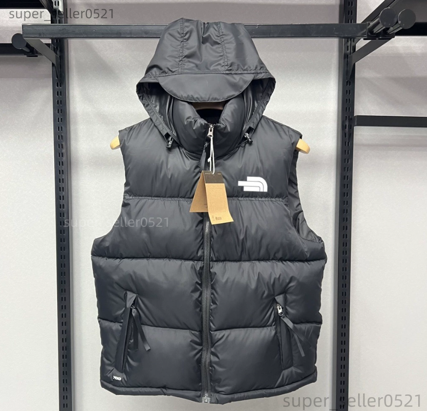 The Northens Face Designer Mens Vest Gilet NF Code Scan Luxury Down Puffer Jacket Unisex Couple Bodywarmer Sleeveless Outdoor Warm Thick Outwear Clothing