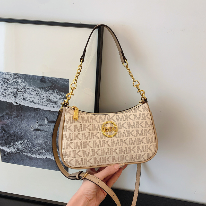 Free shipping popular bag women's new high-grade underarm bag Fashion shoulder chain small square bag 2025