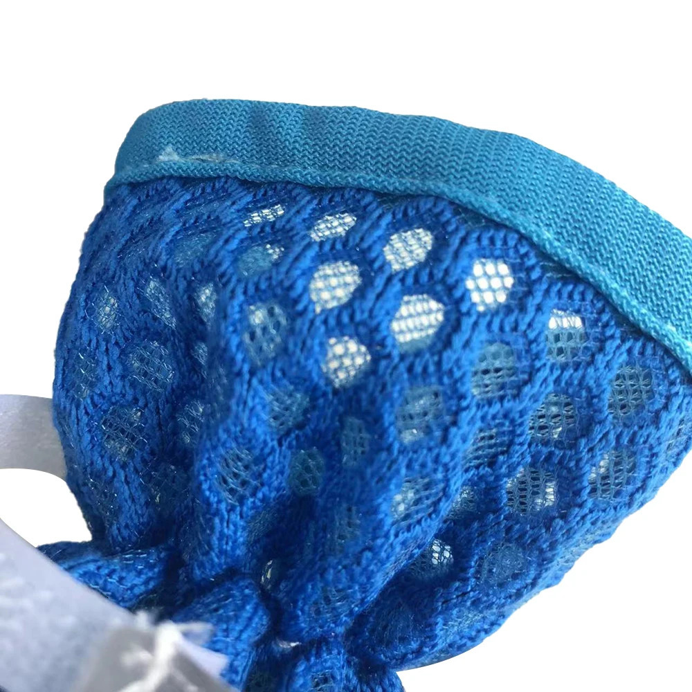 Dog Shoes for Small Medium Dogs Cats Summer Breathable 4pc/Set Puppy Reflective Cloth Mesh Shoes Bulldog Chihuahua Pet Supplies 250402