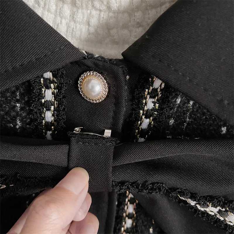 Childrens Clothing Sets Bow Plaid Coat Skirt 2pcs Sets Baby Girl Clothes Toddler Girl Clothes Baby Girl Outfit Set Y251105