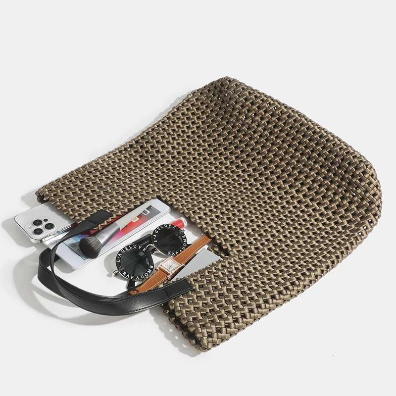 High Quality Ladies Handbags Hotsale Low Prices Pu Leather Daily Woven Handbag For Women Brand