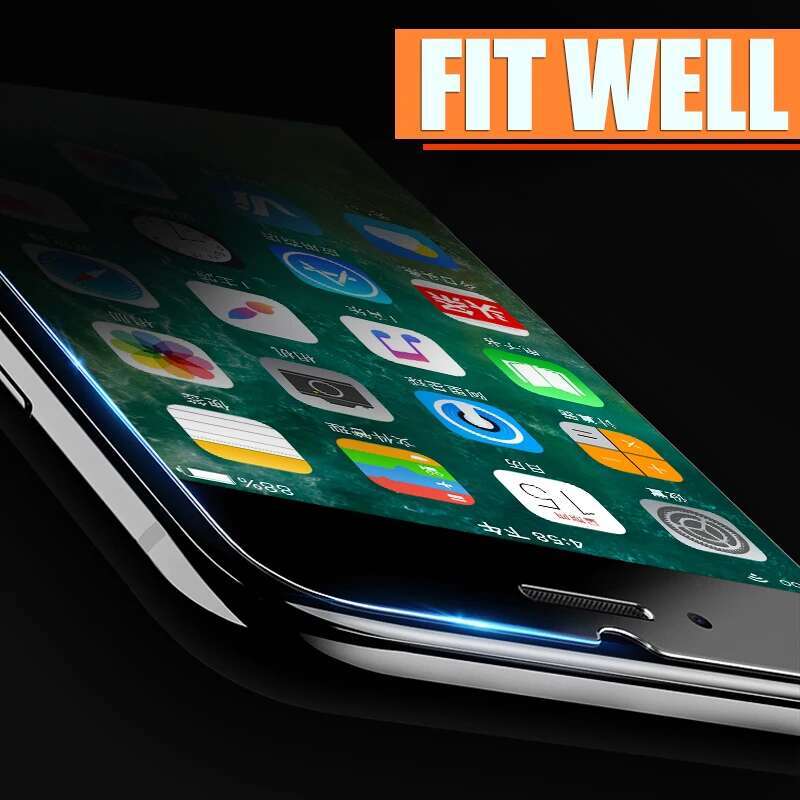 9D Safety Protection For Apple 7 8 6 6S Plus Tempered Screen Protector iPhone 5 5S SE 2020 2022 SE2 SE3 Glass Film