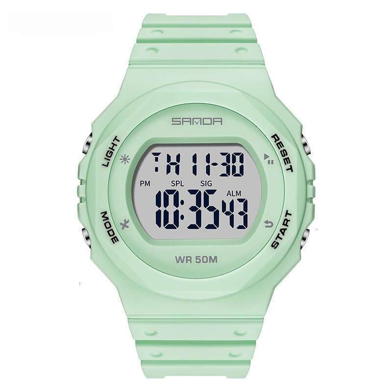 DHwatches Sanda Shapie Multifunctional Single Display Electronic for Men and Women Trendy Fashion Waterproof Watch Direct