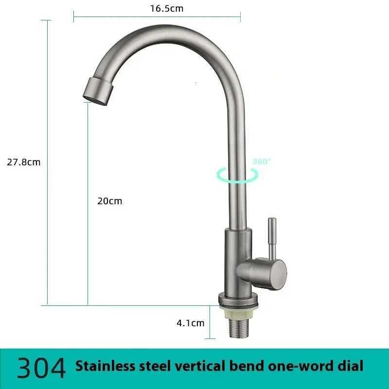 304 Stainless Steel Faucet Kitchen Bathro Sink Universal Bathro Accessories Shower System Washbasin Mixer Basin Mixer Tap Y251104