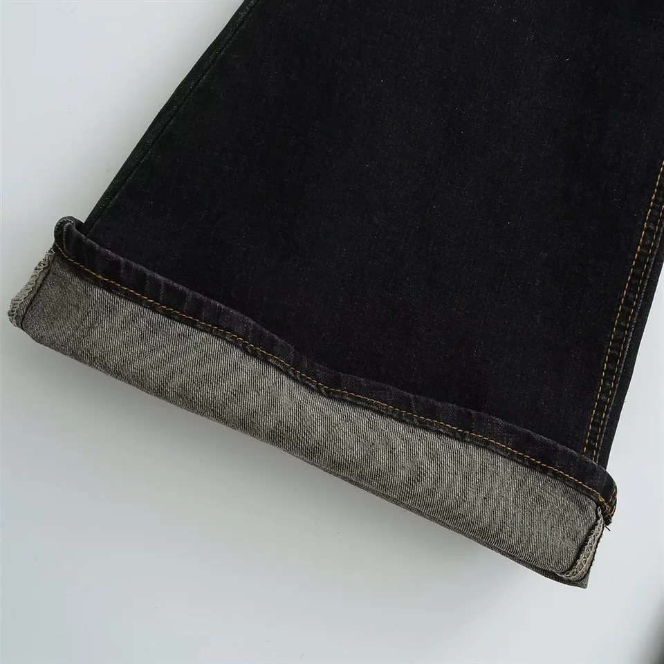 Womens Fashion Flared Jeans with high waist and traditional pocket design are the ideal choice for fashionable casual clothing y2k 250403