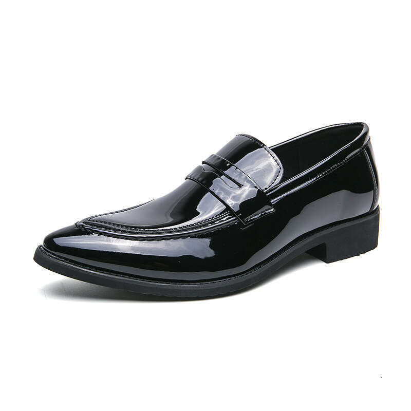 Large size 2023 new spring and autumn set foot loafers, sizes 38-47 for men's business British leather shoes