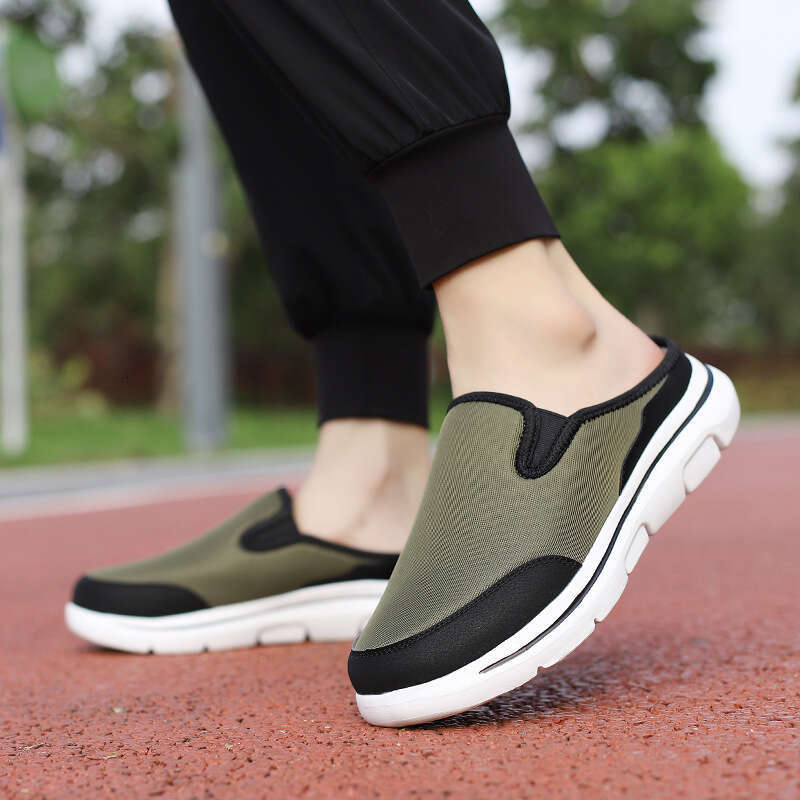 Large waterproof fabric couple style with half 36-48 size winter new item, one foot kick, no heel cotton trailer