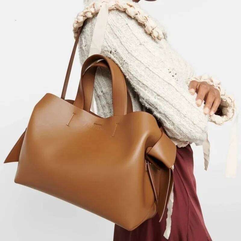 Borsa Da Donna In Pelle Nuova Autunno Inverno 2025 AS Borsa A Secchiello, Design Di Fascia Alta E Di Nicchia, Tracolla A Spalla Singola-image