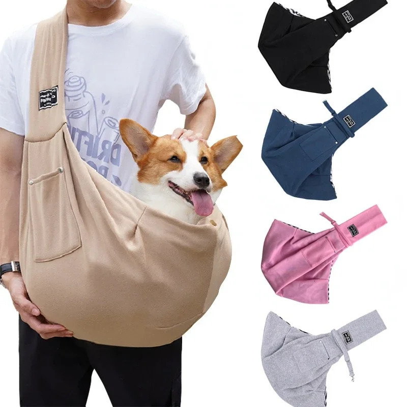 Comfortable Dog Bag Pet Crossbody Shoulder Outdoor Travel Portable Cat Puppy Sling Carrying Supplies 251028