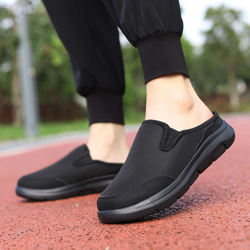 Large waterproof fabric couple style with half 36-48 size winter new item, one foot kick, no heel cotton trailer