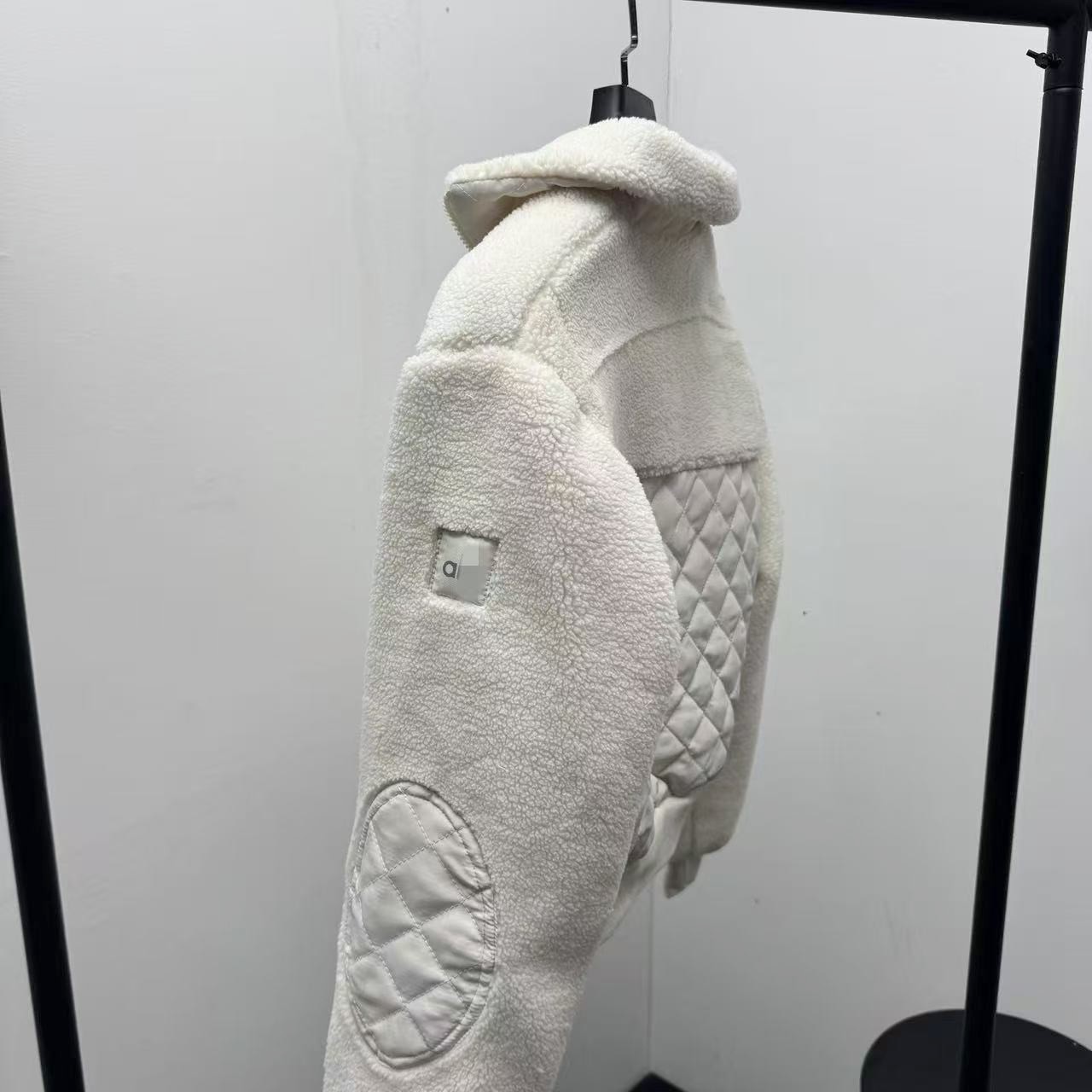 Fur Alfur Alofleece Women Aljacket Faux Thick Winter Short Yoga Designer Jacket Wool Stand-Up Collar Warm Outdoor Casual Zipper Outwear Coat