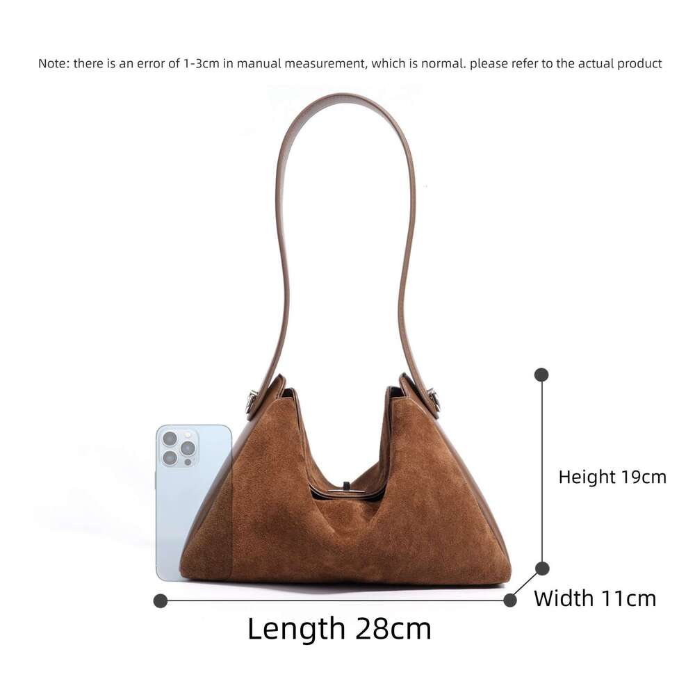 Luxury Bag Designer Bag Designer New Simple Versatile Commuter Shoulder Korean Niche Design Handbag Tote Underarm