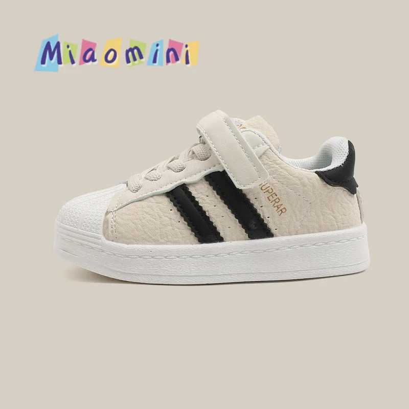 22-31 Childrens Sneakers Kids Fashion Design Non-slip Casual Shoes Boys Girls Hook Breathable Sneakers Toddler Outdoor ShoesT251105